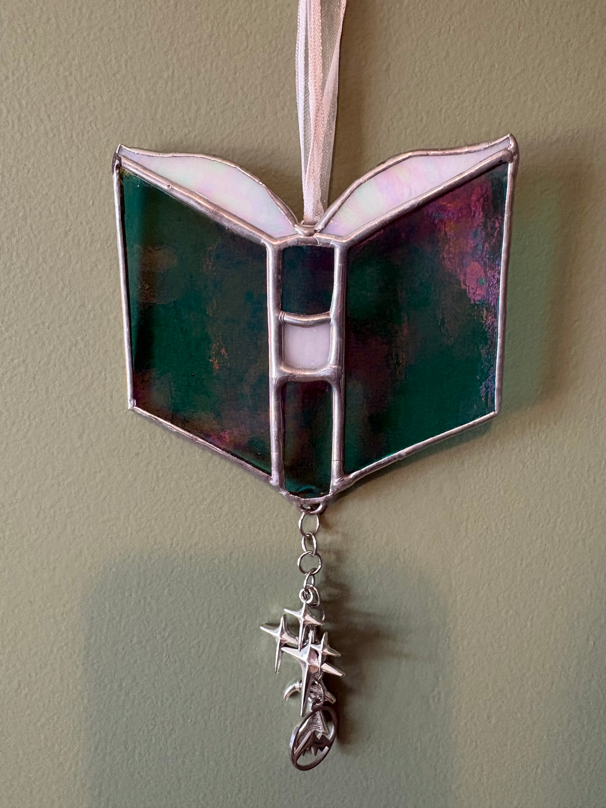 Book Suncatcher w/ Charms