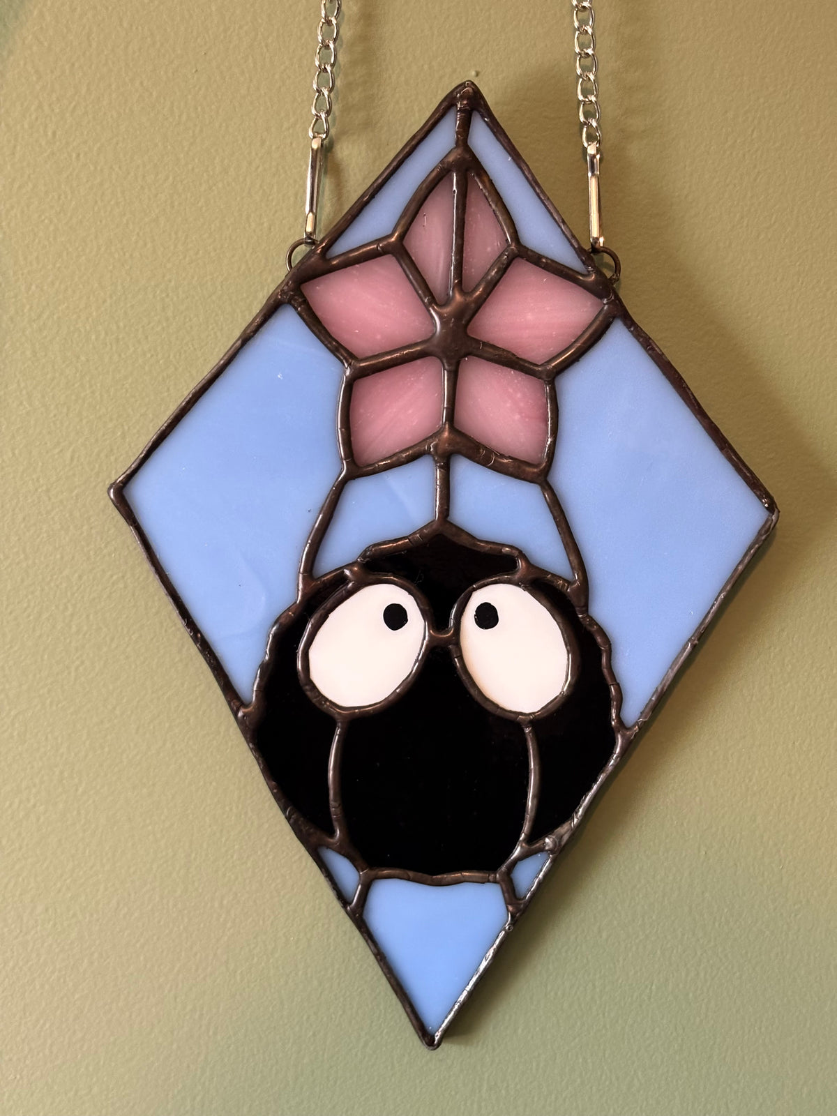 Soot Sprite Diamond Suncatcher